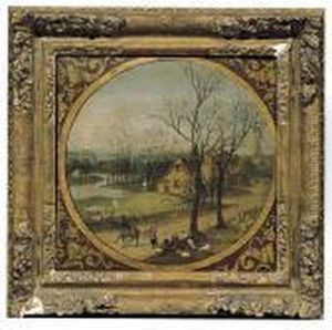 Paesaggio Con Figure by Jan Brueghel the Younger