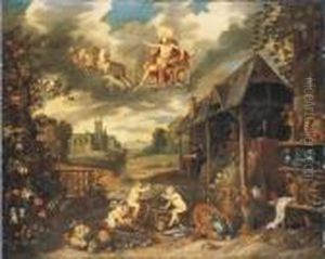 An Allegory Of Peace by Jan Brueghel the Younger
