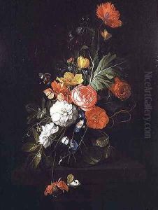 Still Life of Flowers by David Cornelisz. de Heem