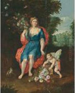 Earth, One Of The Four Elements by Jan Brueghel the Younger