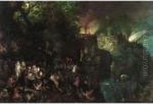 The Temptation Of Saint Anthony by Jan Brueghel the Younger