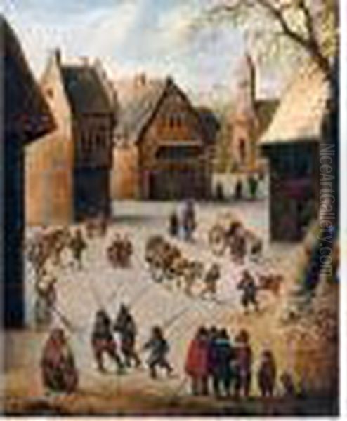A Village Scene - view 1