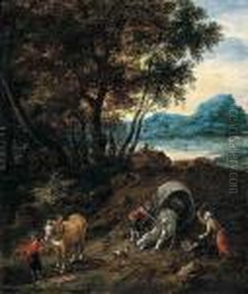 Figures And Horses - view 1
