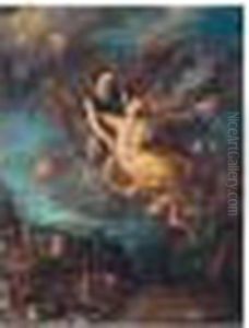 An Allegory Of Fire by Jan Brueghel the Younger