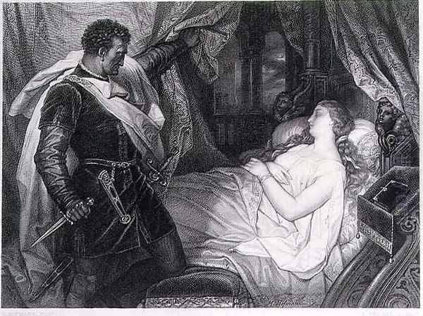 Othello and Desdemonda - view 1