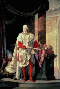 Emperor Francis I of Austria 1768-1835 by Johann Baptist Hoechle