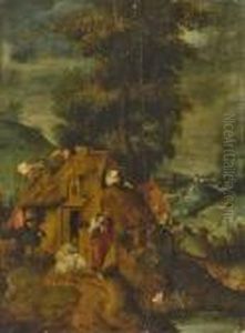 Christus Als Guter Hirte by Pieter The Elder Brueghel