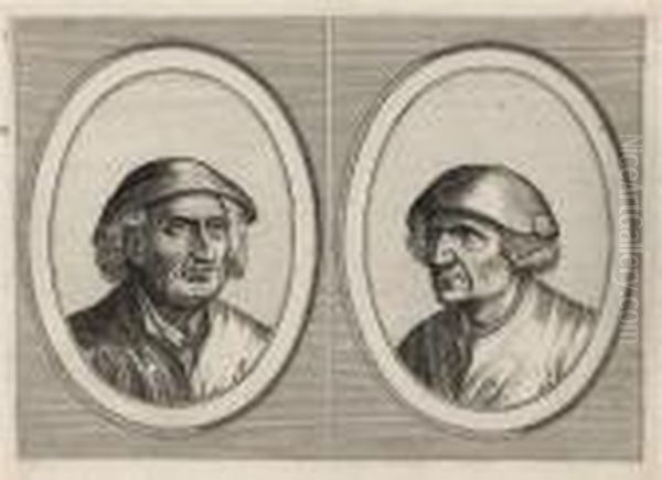 Heads Of Peasants And Country-women - view 1