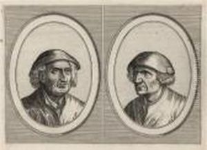 Heads Of Peasants And Country-women by Pieter The Elder Brueghel