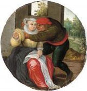 Qui S'y Frotte S'y Pique: Un Couple D'amoureux Dans Un Interieur