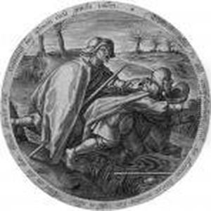 Der Blinde Fuhrt Den Blinden by Pieter The Elder Brueghel