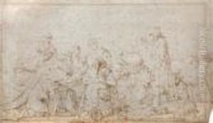 The Adoration Of The Shepherds by Pieter The Elder Brueghel