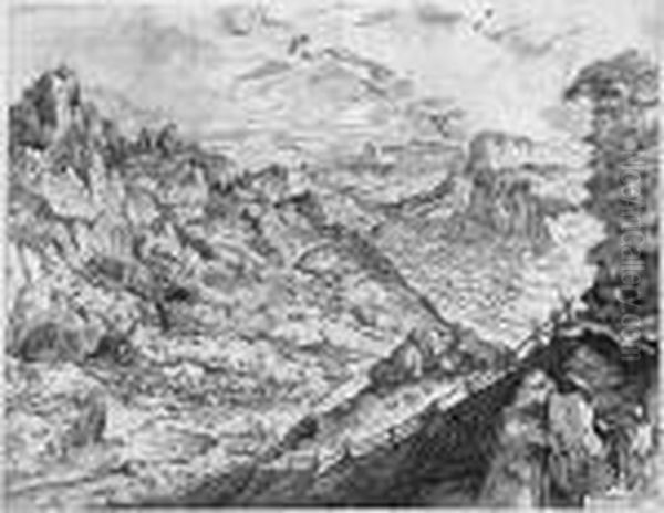 D. A. - Nach: Grose Alpenlandsch - view 1