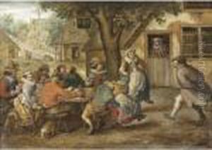 Festa Paesana by Pieter The Elder Brueghel