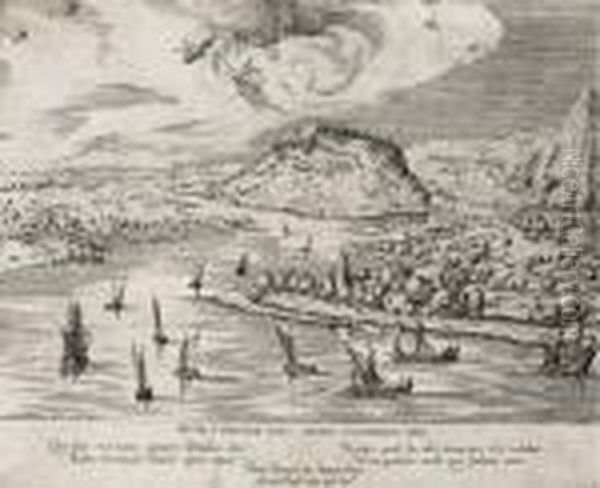River Landscape With The Fall Of Icarus - view 1