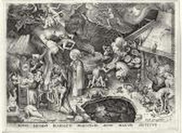 St. James And The Magician Hermogenes; And The Fall Of
The Magician Hermogenes - view 1