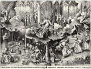 The Parable Of Wise And Foolish Virgins (bast., Holl. 123; L. 39; O. 86) by Pieter The Elder Brueghel