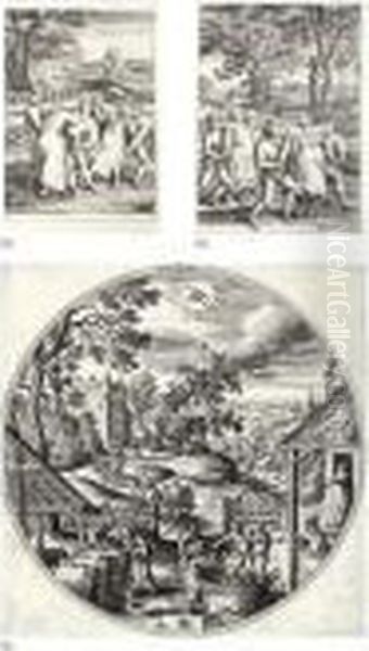 The Pilgrimage Of The Epileptics To The Church At Molenbeeck - view 1