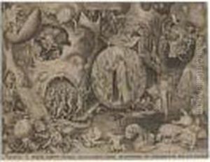 Christ In Hell by Pieter The Elder Brueghel