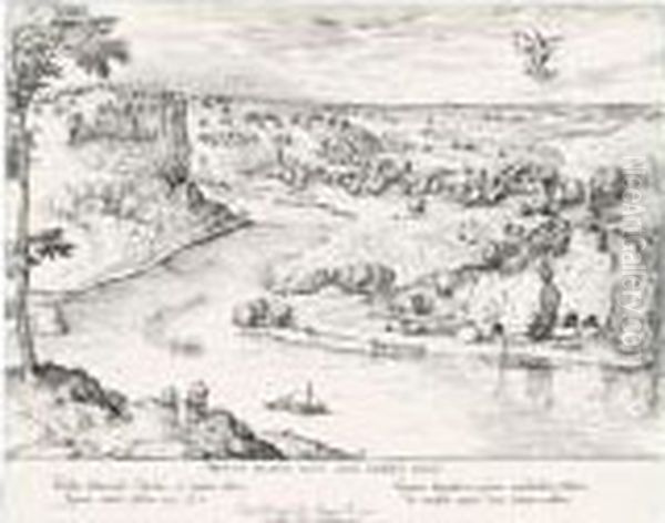 River Landscape With The Rape Of Psyche By Mercury (holl.1; Lebeer 81) - view 1