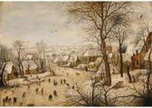 The Bird Trap by Pieter The Elder Brueghel