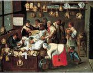 The Tax Collectors by Pieter The Elder Brueghel