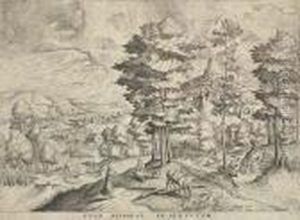 Fuga Deiparae In Aegyptum (landscape With The Flight Intoegypt)