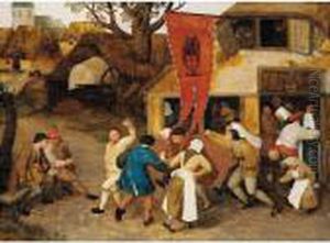 A Village Kermesse by Pieter The Elder Brueghel