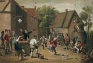 Flamische Jahrmarktszene by Pieter The Younger Brueghel