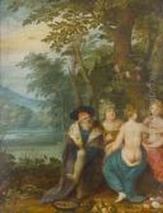 Allegory Of The Four Seasons by Pieter The Younger Brueghel