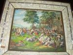 A Village Kermesse by Pieter The Younger Brueghel