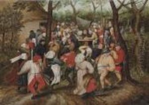 The Wedding Dance by Pieter The Younger Brueghel