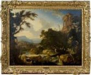 "paysage D'hiver... by Pieter The Younger Brueghel