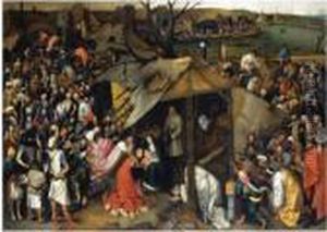 Ration Of The Magi by Pieter The Younger Brueghel