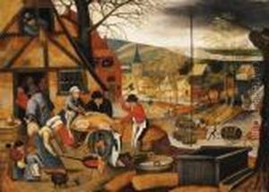 Autumn by Pieter The Younger Brueghel