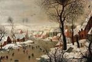 The Birdtrap by Pieter The Younger Brueghel