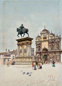 Deux Vues De Venise by Emanuele Brugnoli