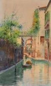 Canale Di Venezia by Emanuele Brugnoli