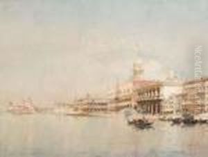 Riva Degli Schiavoni Verso Piazzetta San Marco by Emanuele Brugnoli