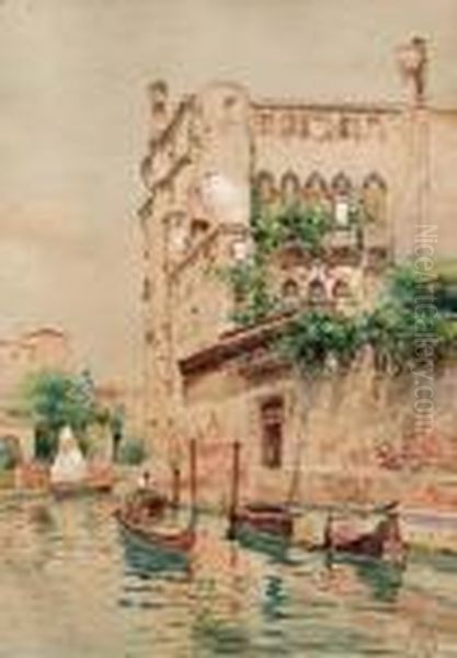 Canale Veneziano Con Gondola - view 1