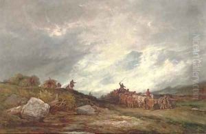 Near Calandar, Scotland by John Snr. Holland