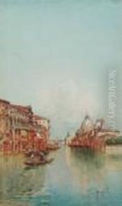 Il Canal Grande E La Salute by Emanuele Brugnoli