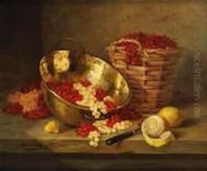 Nature Morte Aux Griottes Et Citrons