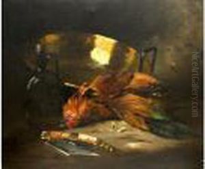 Nature Morte Au Coqde Barbarie