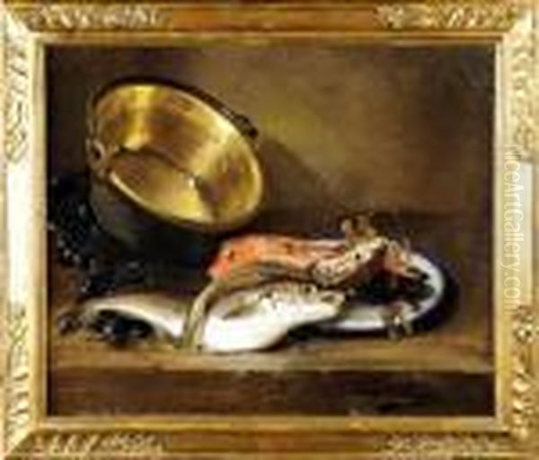 [nature Morte Aux Poissons Et Auxcuivres] - view 1