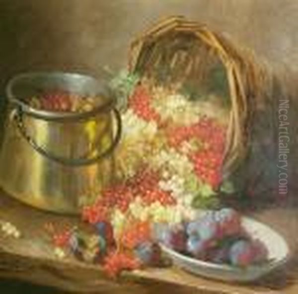 Stilllife With Currants And Plums - view 1