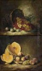 Nature Morte Au Melon by Alphonse de Neuville