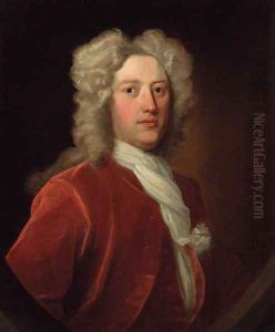 Portrait of a gentleman by Hans Hysing