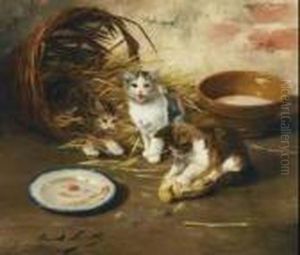 Instincts At Play by Alphonse de Neuville