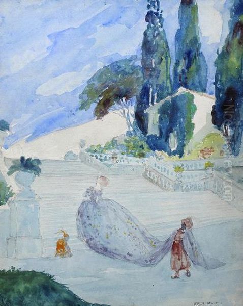 Parklandschaft Mit Dame Und Mohr - view 1